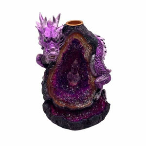 Purple Dragon Crystal Backflow Burner