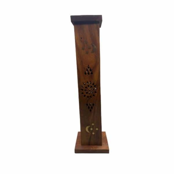 Wooden Tower Incense Burner